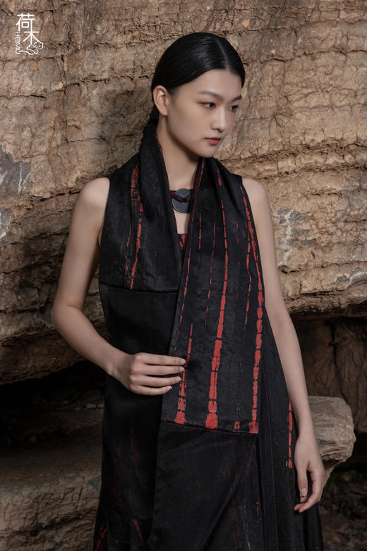 荷木HEMU丨朱栏·围巾 商品图2