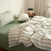 【提花条纹四件套】全棉提花四件套条纹A类床品件套纯棉床上用品柔软新 商品缩略图2