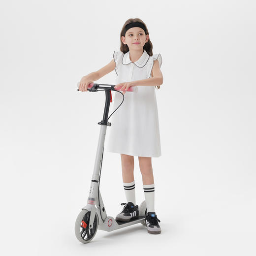 【凉感透气】马克珍妮女童小飞袖运动连衣裙 宝宝夏装新款550798 商品图1