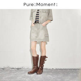 【商场同款】麦檬夏牛仔短裙4F4140551