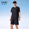 夏日运动健身必备【真维斯冰丝情侣款速干套装】手感柔滑 上身自带凉感 透气性好 纯色色系 商品缩略图3
