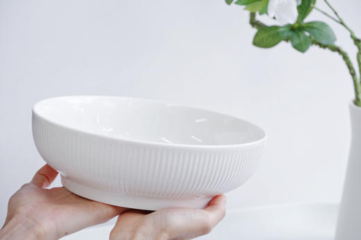 【品牌直发】29.9/2个❗9英寸超大尺寸❗Trees&Wind·9英寸竖纹汤碗，1次3人份的面，堪称妈妈的梦中情碗❗ 商品图5