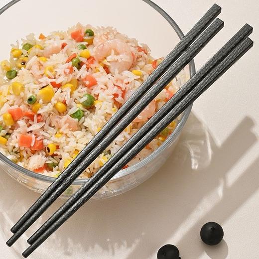 [耐高温不发霉]10双 合金筷子商用家用饭店酒店餐厅消毒柜筷子批发 商品图2
