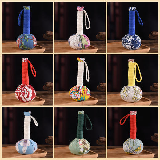 艾草按摩锤手工艾灸棒养生锤经络敲打锤家用捶背器五子颈椎艾草锤 商品图2