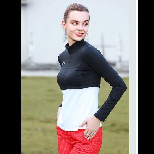 百乐图 高尔夫 女士拼色长袖  21118340 商品图1