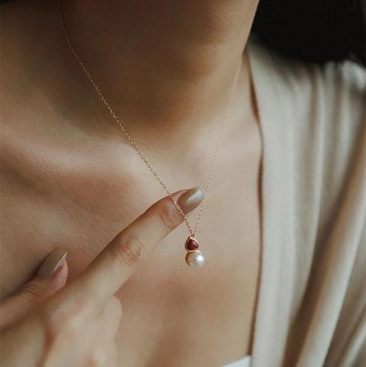 Pearl moments  “福禄平安”mini小葫芦珍珠项链【该商品不支持用券】 商品图1