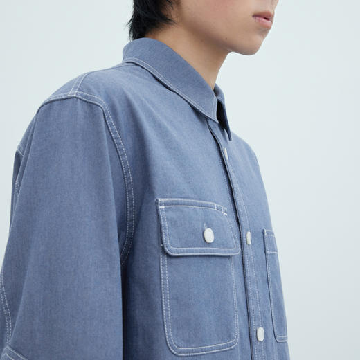 【男装】【商场同款】麦檬春秋衬衫9F2120221 商品图3