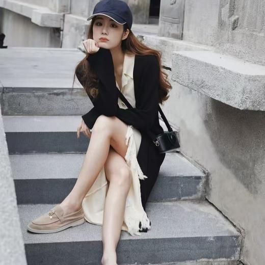 【à perles】LP 锁扣款经典乐福鞋 皮面和绒面两种面料，男女同款 商品图14