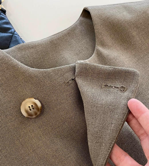 设计师品牌沈月同款 𝐒𝐞𝐥𝐟·𝐖套装马甲半裙042104 商品图7