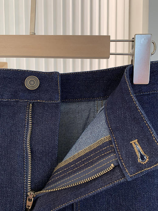 【高品质私服】【IC棉弹牛仔半身裙】高腰A字版型，优质棉弹面料柔软舒适N1300-CC【无标出货 介意慎拍】 商品图12