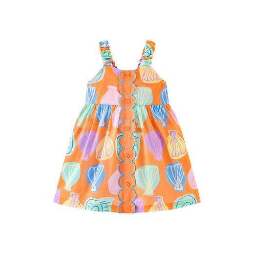 【纯棉】迷你巴拉连衣裙女童宝宝亲肤柔软透气甜美吊带夏季 商品图4