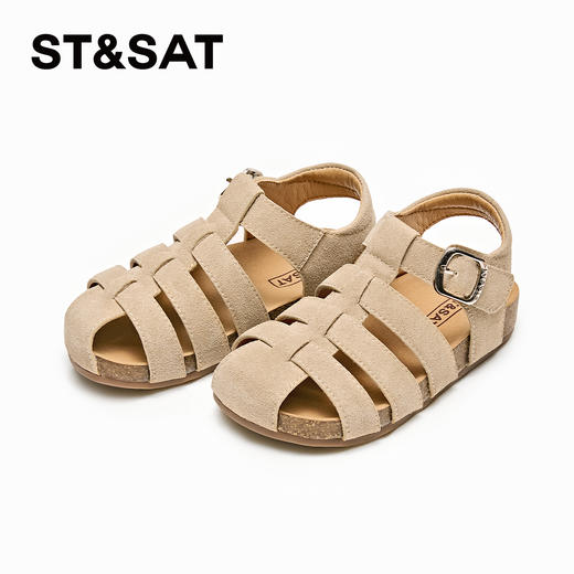 【童鞋】星期六休闲轻便女童包头凉鞋SSD2195U4P 商品图9