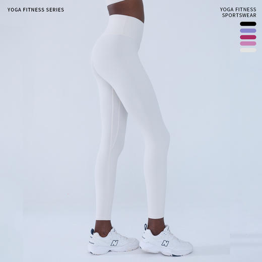 跃牌【小甜心】系列 糯弹瑜伽裤女2025新款春夏提臀普拉提高腰九分长裤3362 商品图1