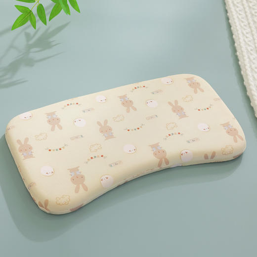 YOOE【2025新品记忆凉枕】]软软糯糯夏凉枕 凉感面料凉而不冰触感 儿童凉感枕慢回弹记忆棉 枕芯套可拆洗 商品图7