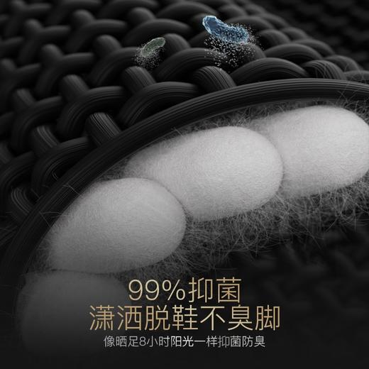 【防臭袜开创者 7A级抑菌 防臭+消臭双认证】 ANU银离子抑菌消臭袜 (桑蚕丝短袜5双/莫代尔船袜6双) 商品图3