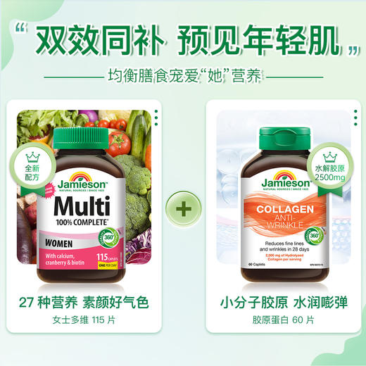 【保税仓发货】健美生女士多维矿物质复合片115片 商品图5