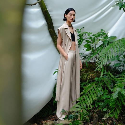 【商场同款】麦檬夏梭织长裤5E4351171 商品图1