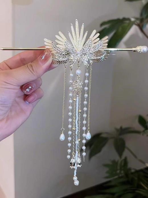 轻天使之翼流苏高级感新中式古风 商品图4