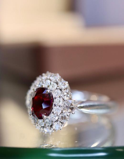 1.02ct刻面红宝石戒指 商品图3