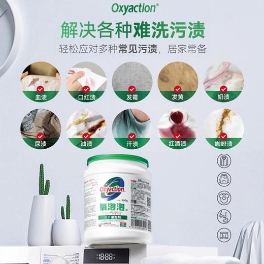 氧泡泡鲜氧颗粒 厨房专用蔬果茶杯奶瓶水杯 除垢去油除菌 500g桶装 商品图2