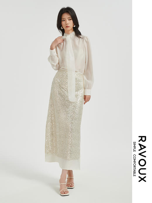 271049911系飘带衬衫 商品图5