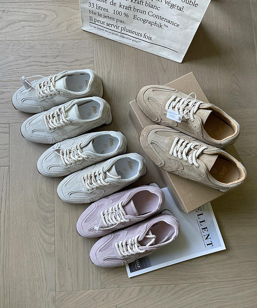 现货 THS-限时 AS家  平底系带阿甘德训鞋 BZ1239 商品图0