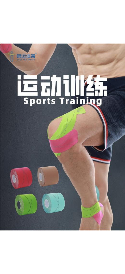 倍辉专业运动肌肉贴，一盒20贴预裁剪，不易过敏 不留残胶，夜光设计，晚上自带反光，专业防水防汗透气，百公里不掉，采用yi用级胶水，0刺激皮肤，撕下无残留 商品图2