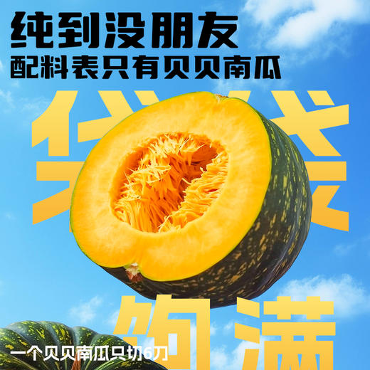 贝贝南瓜开袋即食500g免煮正宗板栗味粉糯香甜速食代餐主食一次一包 商品图1