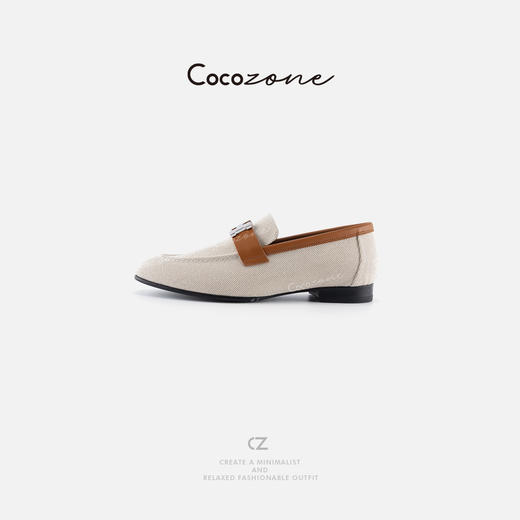 COCO ZONE 刘一一  经典复古英伦风轻奢乐福鞋CD2A0967 商品图0
