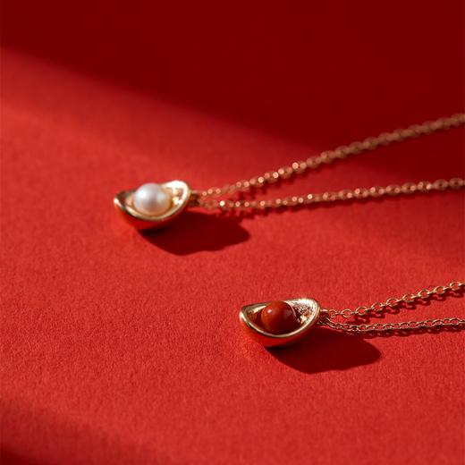 pearl moments 珍刻日富一日小元宝（珍珠）项链【该商品不支持用券】 商品图5