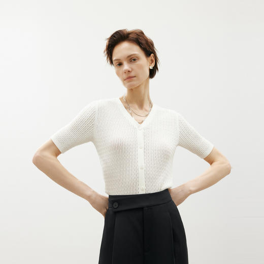 【商场同款】麦檬夏毛衫开衫5F4131441 商品图4