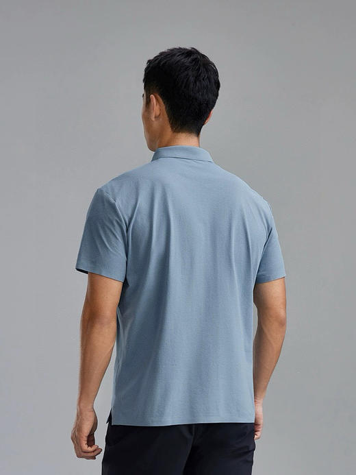 点此购买 凯乐石夏季男士压胶工艺防晒商务透气运动短袖速干POLO衫 LL 316040 商品图7