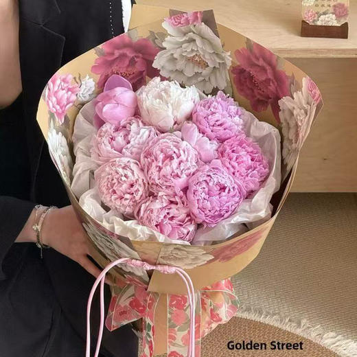 国色芳华系列包装纸（10张/包） 商品图7