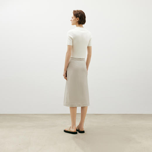 【商场同款】麦檬夏梭织中裙5F5141931 商品图4