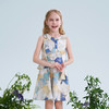 mettekids儿童连衣裙2025夏季新款女童无袖水彩印花洋气A版裙子 商品缩略图2