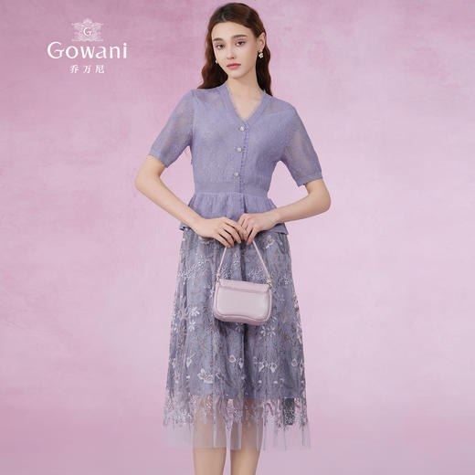 乔万尼夏新款连衣裙假两件小众设计EM2E846 商品图1