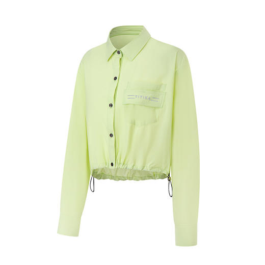 TITIKA ACTIVE防晒运动户外衬衫短款防紫外线春夏款宽松轻薄外套女31202 商品图4