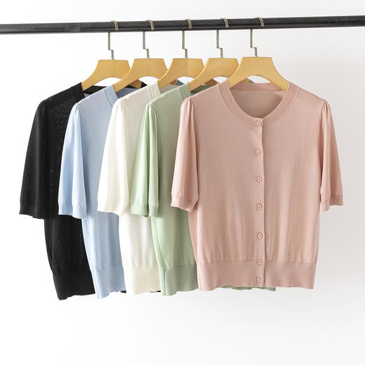 【高品质私服】【100%进口兰精天丝开衫】经典百搭款永不过时，遮肉显瘦，别具一格YS88552-CC 商品图4