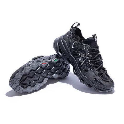 探路者（TOREAD）老爹鞋 男士防滑舒适透气徒步鞋 户外休闲登山运动鞋TFRRBL81736-G01X 商品图1