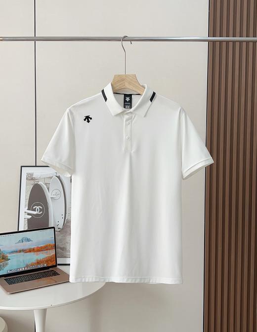点此购买 迪桑特夏季男士冰丝速干短袖Polo衫 qk 315955 商品图1