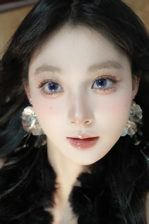 『日抛中直径』PAPADOX-仲景花园 紫 -14.2mm【日抛 0-800度 无525/575】 商品图5