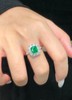 2ct刻面祖母绿戒指 商品缩略图3