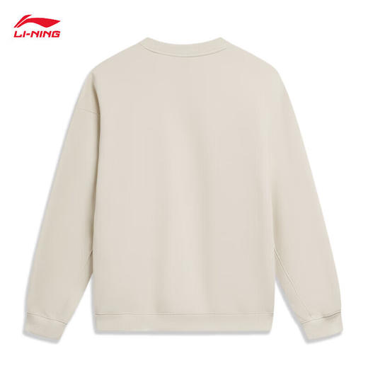 李宁反伍场下系列丨卫衣男子套头卫衣2024春季圆领外套运动服AWDU091 商品图3