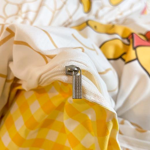 迪士尼快乐维尼磨毛亲肤四件套 商品图8