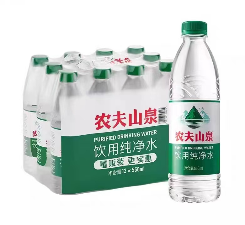 农夫山泉纯净水550ml 12瓶