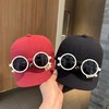 新品【一体潮帽】眼镜可拆折叠婴儿帽子 男女宝宝棒球帽 韩版洋气百搭幼儿小月龄鸭舌帽子 商品缩略图3