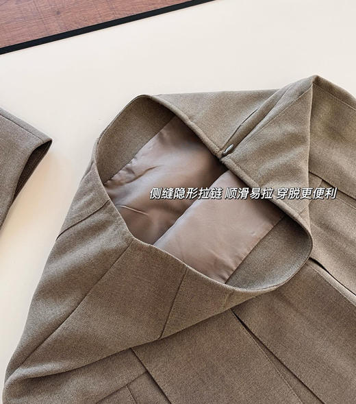 设计师品牌沈月同款 𝐒𝐞𝐥𝐟·𝐖套装马甲半裙042104 商品图9