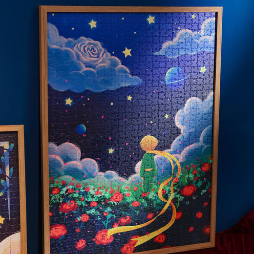 小王子拼图成人益智玩具源头纸质1000片拼图送胶水 商品图2