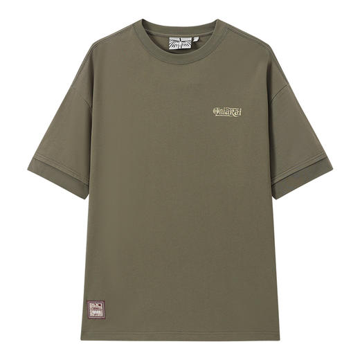 ONIARAI/鬼洗 恩嫩塔尔西罗纹袖口宽松T恤 A840015 商品图8