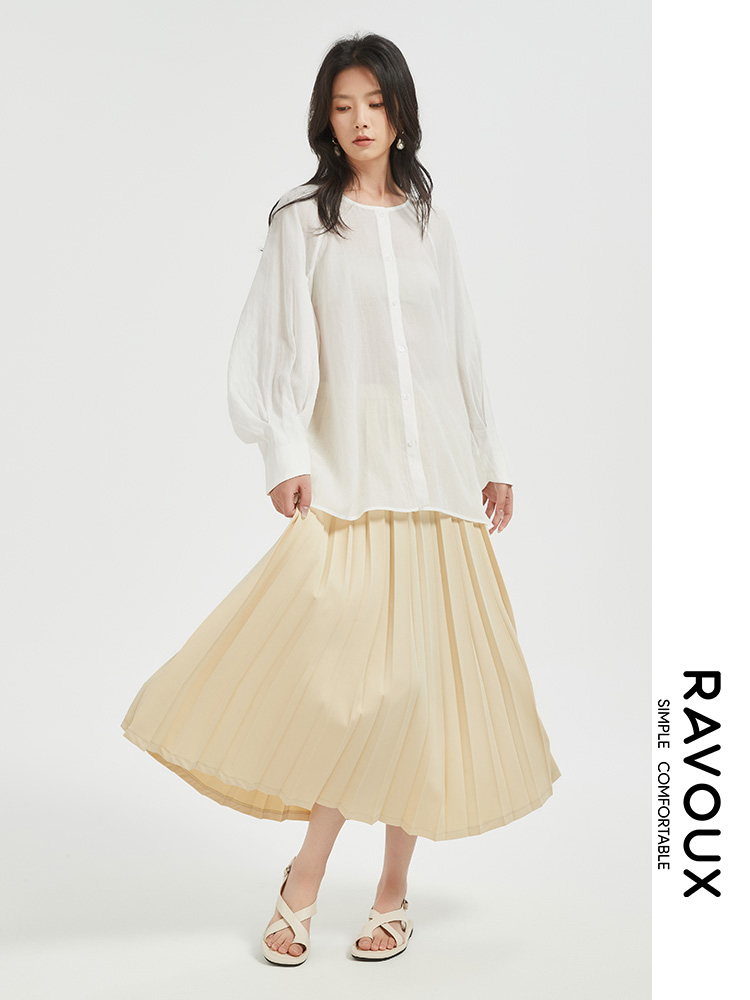 272129906百褶半裙